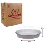 FORMA PARA PUDIM 1,4KG G40M CAIXA COM 100 UNIDADES GALVANOTEK