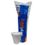COPO DE ISOPOR TERMICO 120ML CAPUCCINO COM 25 UNIDADES - TOTALPLAST