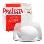 PRATO ACRILICO REFEIÇÃO PCT C/ 10 UNID - PRAFESTA